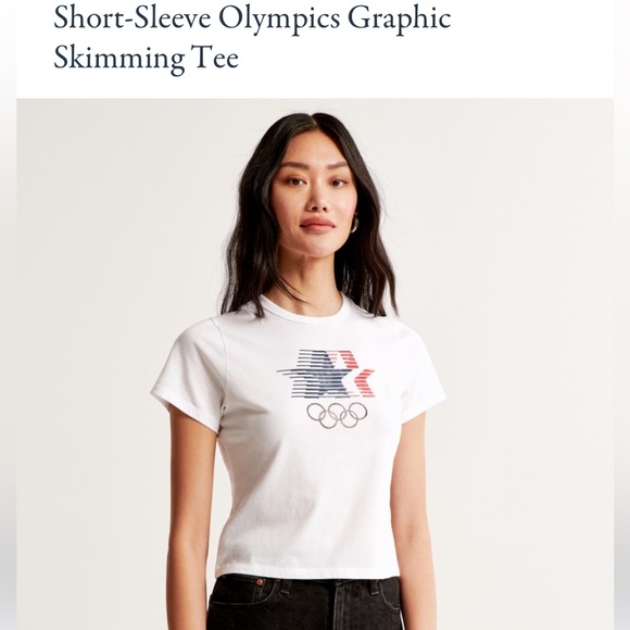 Abercrombie Olympics Graphic Tee - Picture 1 of 2